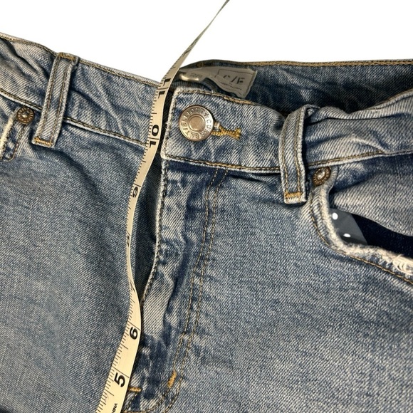 Current Elliott Distressed Straight Leg Jeans Sz 28 - Picture 11 of 15